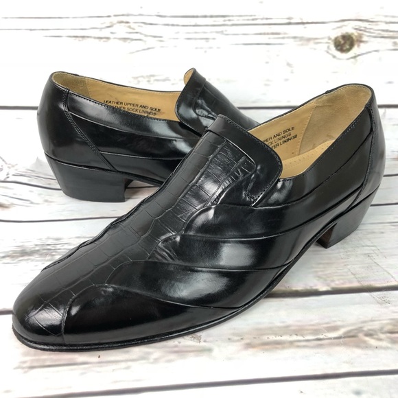 cuban heel loafers